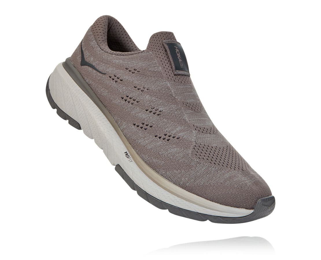 Hoka One One Cavu 3 Slip South Africa - Mens Wide Running Shoes - Grey,KOEQU-6218